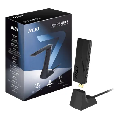 Msi gube65 be6500 wifi7 usb adapter