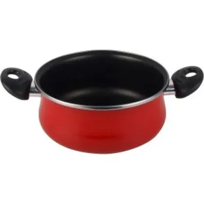 OLLA CON TAPA CRISTAL MAGEFESA K2 ROJO 24 ACERO ANTIADHERENTE OLLA CON TAPA CRISTAL MAGEFESA K2 ROJO 24 ACERO ANTIADHERENTE