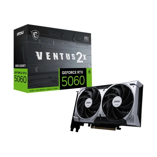 MSI Ventus 2x OC GeForce RTX 5060 8GB GDDR7