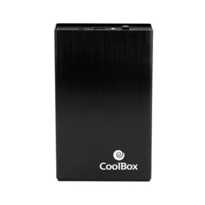 Coolbox caja hdd 3.5" sca-3533 usb3.0 negra alum