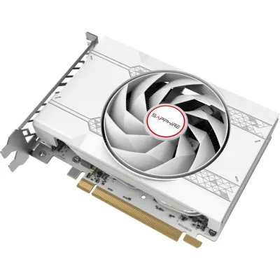 Sapphire Pulse AMD Radeon RX 6500 XT ITX Pure White 4GB GDDR6