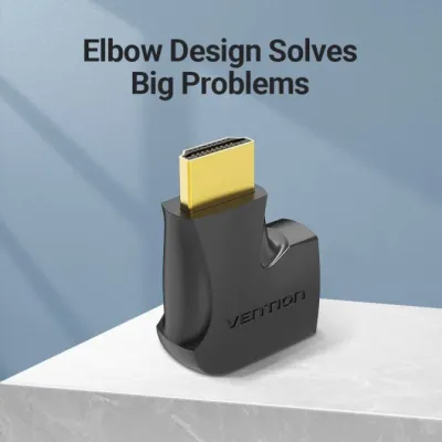 Adaptador HDMI 4K 270º Vention AIQB0-2/ HDMI Macho - HDMI