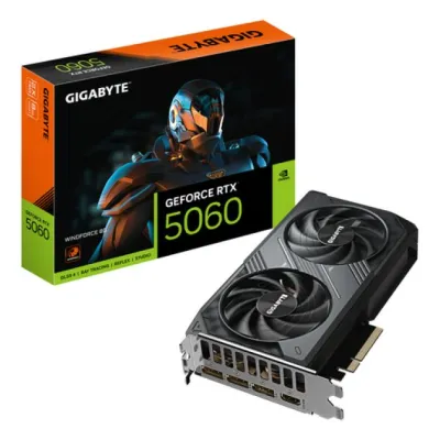 Gigabyte GeForce RTX 5060 WindForce 2 OC 8GB GDDR7 Gigabyte GeForce RTX 5060 WindForce 2 OC 8GB GDDR7