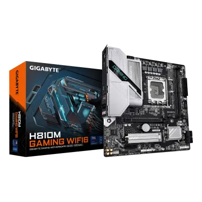 Placa Base Gigabyte H810M GAMING WIFI 6 Socket 1851/ Micro ATX Placa Base Gigabyte H810M GAMING WIFI 6 Socket 1851/ Micro ATX