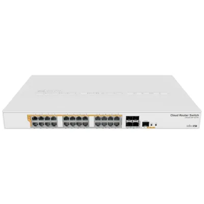 Mikrotik CRS328-24P-4S+RM Switch 24 Puertos Gigabit PoE + 4 SFP+ Mikrotik CRS328-24P-4S+RM Switch 24 Puertos Gigabit PoE + 4 SFP+