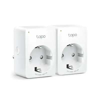 Enchufe WiFi Inteligente TP-Link Tapo P100/ Pack 2 Enchufe WiFi Inteligente TP-Link Tapo P100/ Pack 2