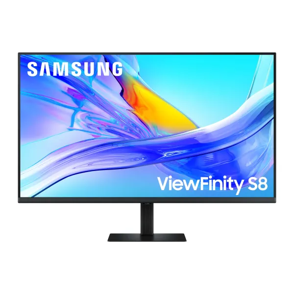 Monitor Profesional Samsung ViewFinity S8 S80UD S37D802UAU 37'/ 4K/ Regulable en altura/ Negro