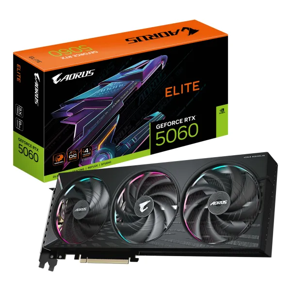 Gigabyte AORUS GeForce RTX 5060 Elite 8GB GDDR7