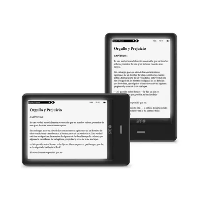SPC Dickens Light PRO eReader 6" 8GB Negro