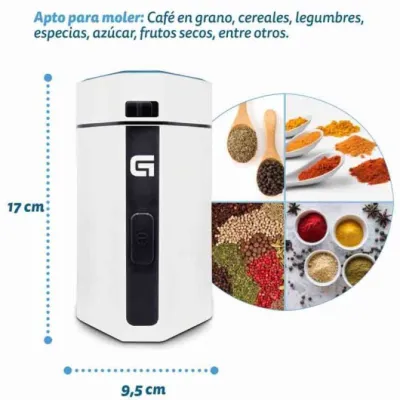 Molinillo Grunkel MO-150BL/ 150W Molinillo Grunkel MO-150BL/ 150W