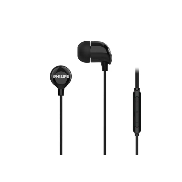 Auriculares Intrauditivos Philips SHE1405BKS/27/ con Micrófono/ USB Tipo-C/ Negros