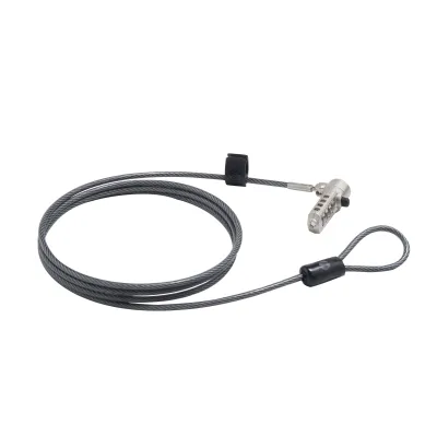 Cable de Seguridad para Portátiles HP 63B28AA/ 1.83m