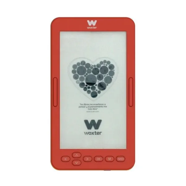 Woxter Scriba 195 S Libro Electrónico Compacto 4.7" e-Ink Pearl Plus 4GB Rojo