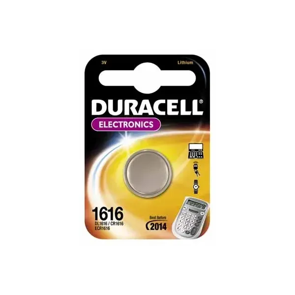 Pila de Botón Duracell CR1616/ 3V
