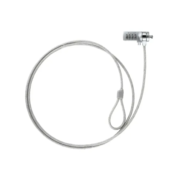 TooQ Cable de Seguridad Universal con Combinación para Portátiles 1.5 metros 