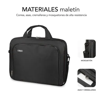 Subblim Oxford Maletín para Portátil hasta 16" Negro Subblim Oxford Maletín para Portátil hasta 16" Negro