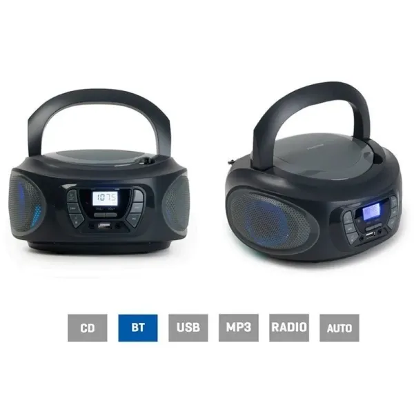 Fonestar Boom-One-G Radio CD/USB/MP3/FM Gris