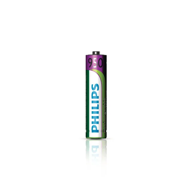 Pack de 2 Pilas AAA Philips R03B2A95/10/ 1.2V/ Recargables