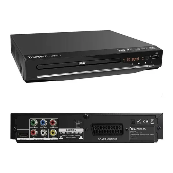 Sunstech DVPMH225 Reproductor de DVD