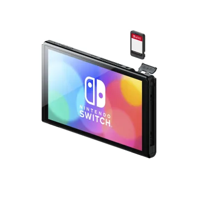 Nintendo Switch OLED Azul Neón/Rojo Neón | 2 Mandos Joy-Con Nintendo Switch OLED Azul Neón/Rojo Neón | 2 Mandos Joy-Con
