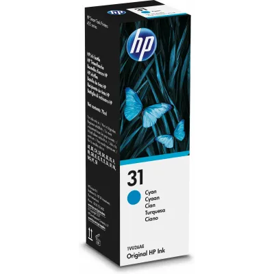 HP 31 Cian 1VU26AE - Botella de Tinta Original HP 31 Cian 1VU26AE - Botella de Tinta Original