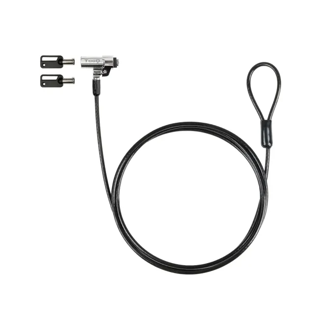 TooQ TQCLKC0045-G Cable de Seguridad Tipo NANO con Llave para