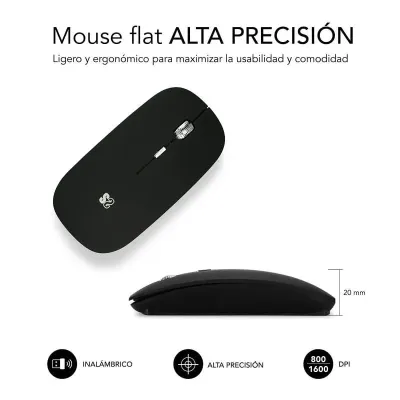 Subblim Pack Ratón Wireless + Maletín para portátil hasta 15.6"