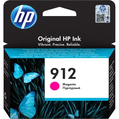 HP 912 Magenta 3YL78AE - Cartucho de Tinta Original