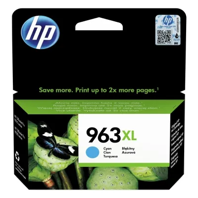 HP 963XL Cian 3JA27AE - Cartucho de Tinta Original