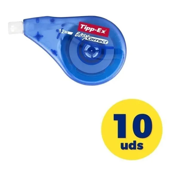Bic Tipp-Ex Easy Correct Caja 10 Cintas Correctoras