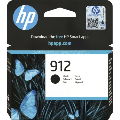 HP 912 Negro 3YL80AE - Cartucho de Tinta Original