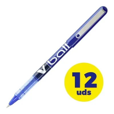 Caja de Bolígrafos de Tinta Líquida Pilot V-Ball NVB7A/ 12 Caja de Bolígrafos de Tinta Líquida Pilot V-Ball NVB7A/ 12