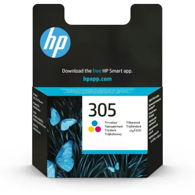 HP 305 Tricolor 3YM60AE - Cartucho de Tinta Original