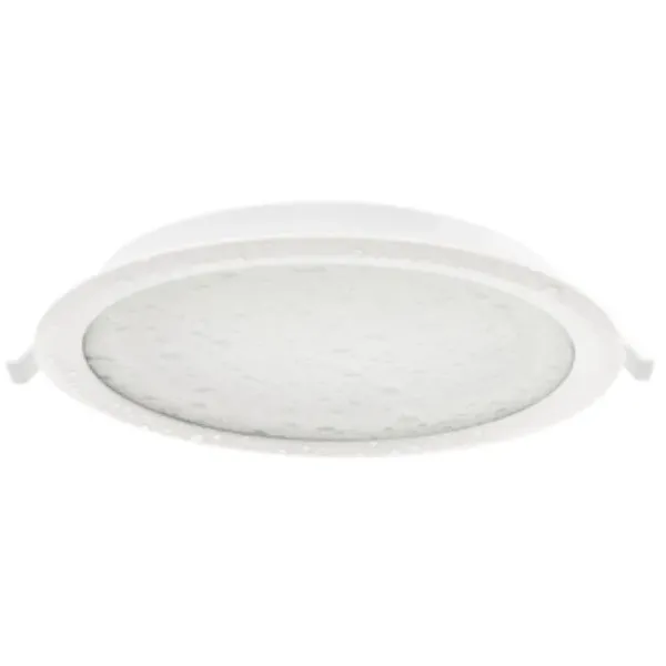 Downlight Iglux IG-54-7R-F/ Circular/ Ø115 x 29.5mm/ Potencia 7W/ 640 Lúmenes/ 6000ºK/ Blanco
