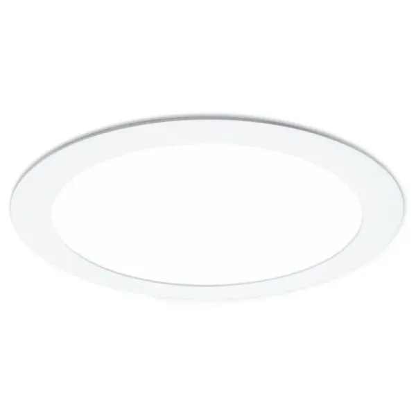 Downlight Iglux WIFI-20W/ Circular/ Ø240 x 30mm/ Potencia 20W/ 2100 Lúmenes/ 3000º-6000ºK/ Blanco