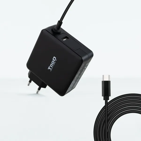 TooQ TQLC-USBC90PD Cargador de Portátil USB-C PD 3.0 90W Negro 