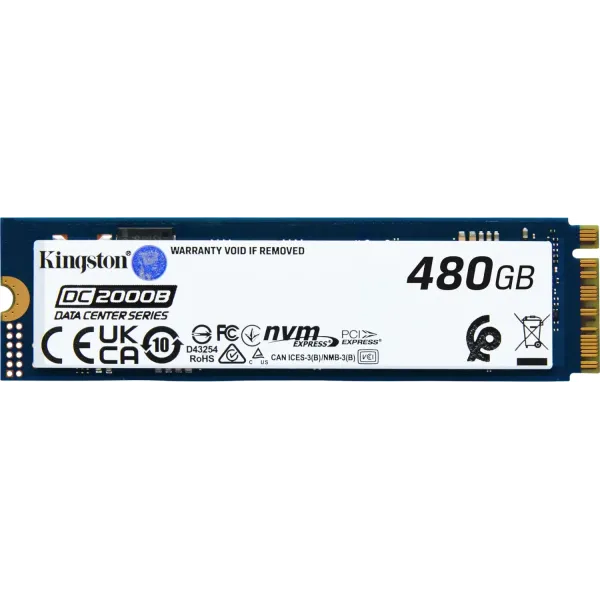 Kingston DC2000B 480GB NVMe PCIe 4.0 x4 a 7000MB/s