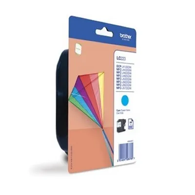 Cartucho de Tinta Original Brother LC-223CBP/ Cian Cartucho de Tinta Original Brother LC-223CBP/ Cian