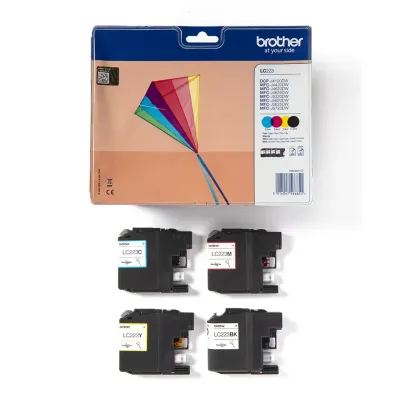 Cartucho de Tinta Original Brother LC-223VALBP Multipack/ Cian/ Cartucho de Tinta Original Brother LC-223VALBP Multipack/ Cian/