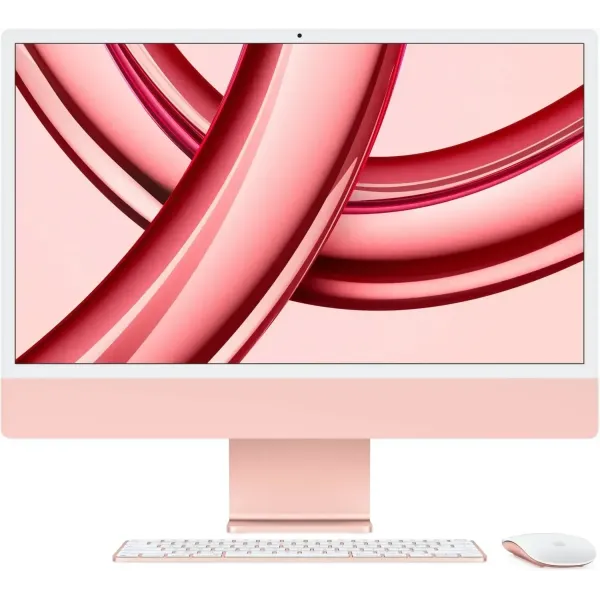 Apple iMac 24' Retina 4,5K 2024 con Apple M3 8x Core 8GB 512GB SSD 10x GPU Rosa