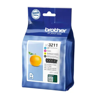 Cartucho de Tinta Original Brother LC-3211VAL Multipack/ Cian/ Cartucho de Tinta Original Brother LC-3211VAL Multipack/ Cian/