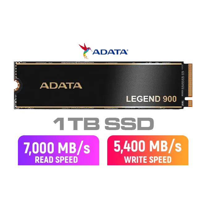 Disco Duro Adata LEGEND 900 1TB Disco SSD 7000MB/s NVMe PCIe