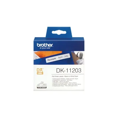Etiquetas Precortadas Brother DK11203/ 300 unidades