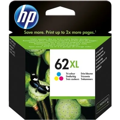 HP 62XL Tricolor C2P07AE - Cartucho de Tinta Original