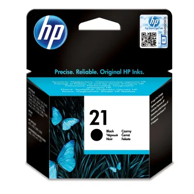 HP 21 Negro C9351A - Cartucho de Tinta Original