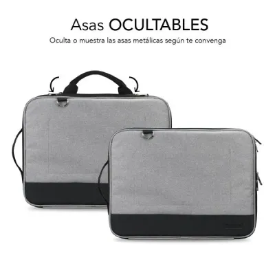 Subblim Advance Funda Maletín para Portátil hasta 14" Gris Subblim Advance Funda Maletín para Portátil hasta 14" Gris