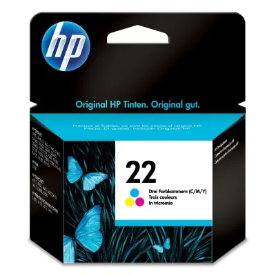 HP 22 Tricolor C9352AE - Cartucho de Tinta Original HP 22 Tricolor C9352AE - Cartucho de Tinta Original