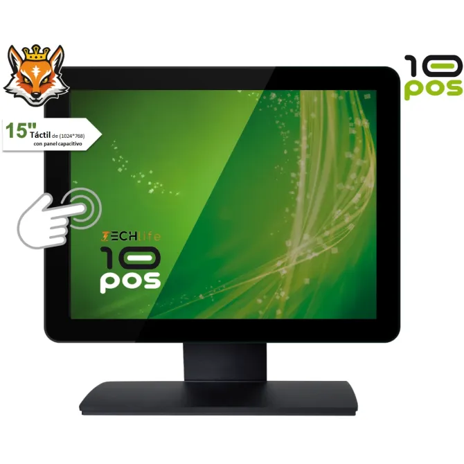 10POS TS-19HV Monitor Especial TPV 15' Táctil 1024x768