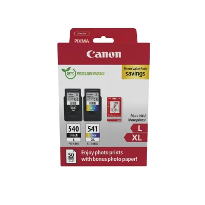 Cartucho de Tinta Original Canon PG-540L + CL-541 XL Multipack Cartucho de Tinta Original Canon PG-540L + CL-541 XL Multipack