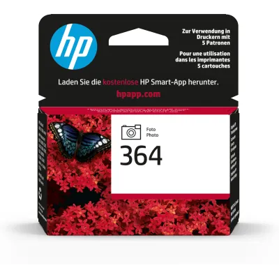 HP 364 Negro Fotográfico CB317EE - Cartucho de Tinta Original